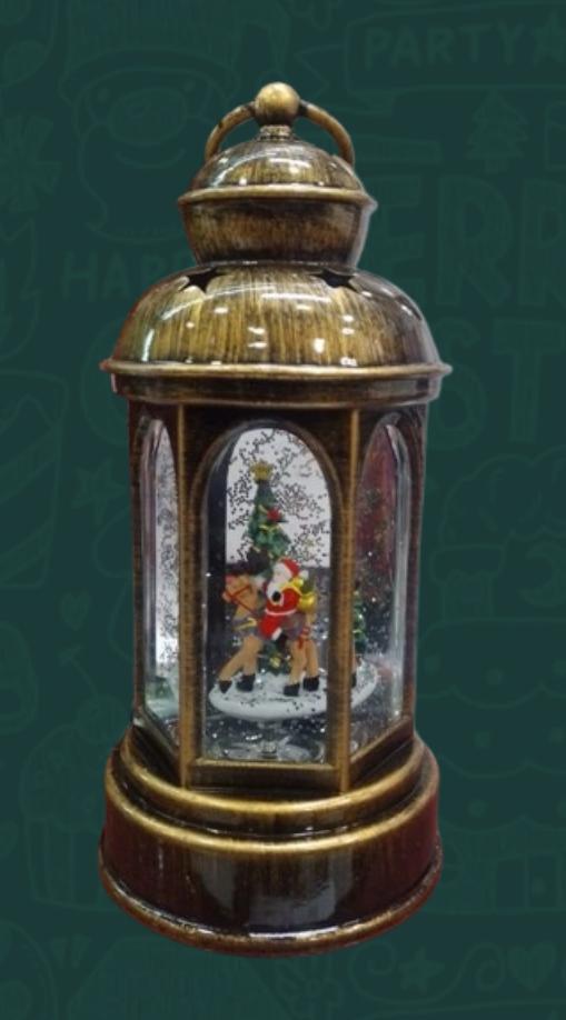 Miniatura 3 de faro navideño motivos surtidos